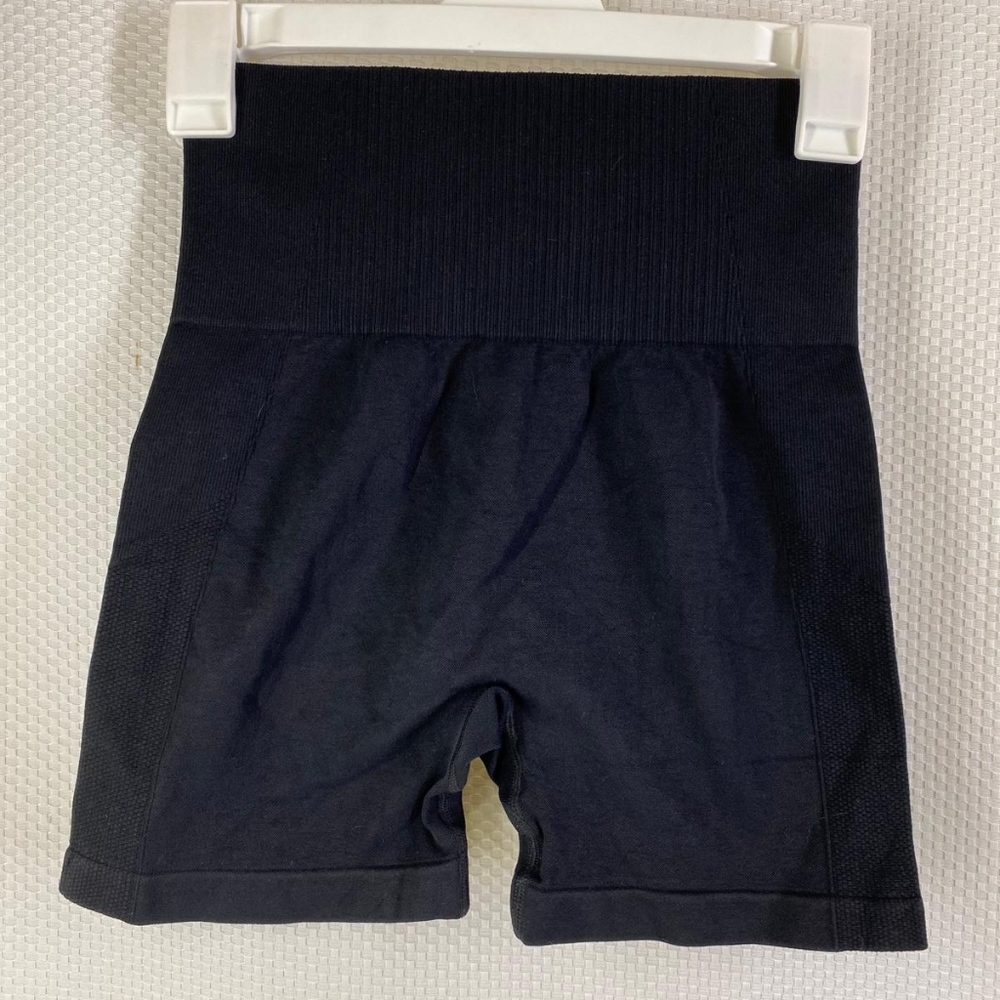Black Women's High-Waisted Shorts